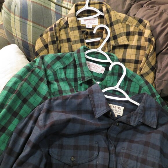 7 filson alaskan guide shirts mens xl - Picture 1 of 2